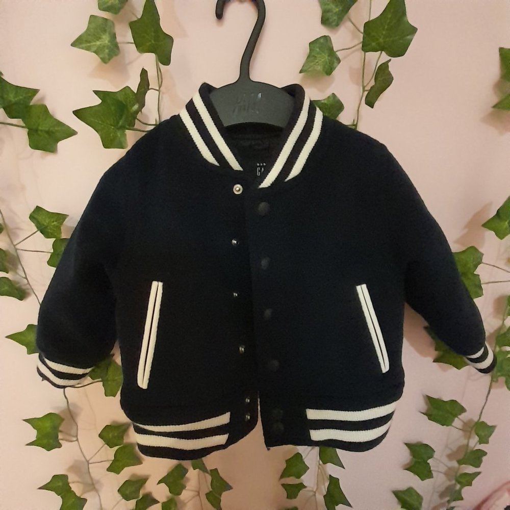 Toddler Varsity Jacket by Baby Gap - LIKE NEW
